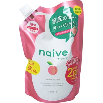 Kracie Naive 娜艾芙桃叶精华沐浴露 图2