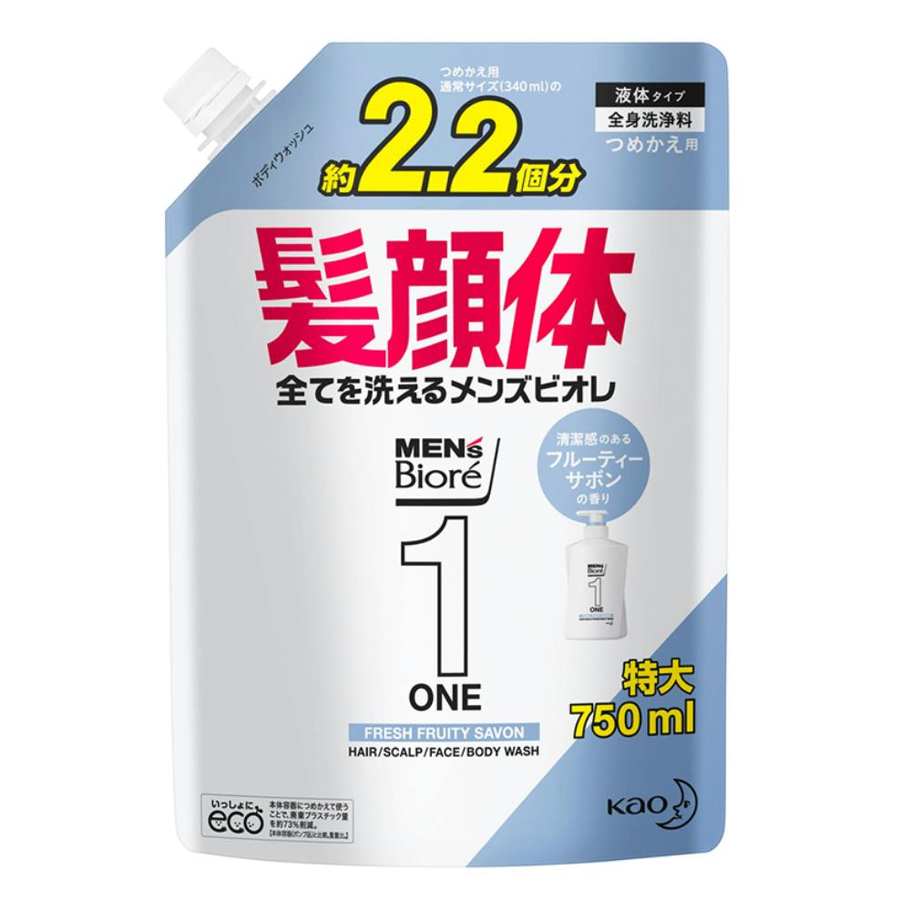 花王 MEN's Biore ONE 全身洗净乳 图2