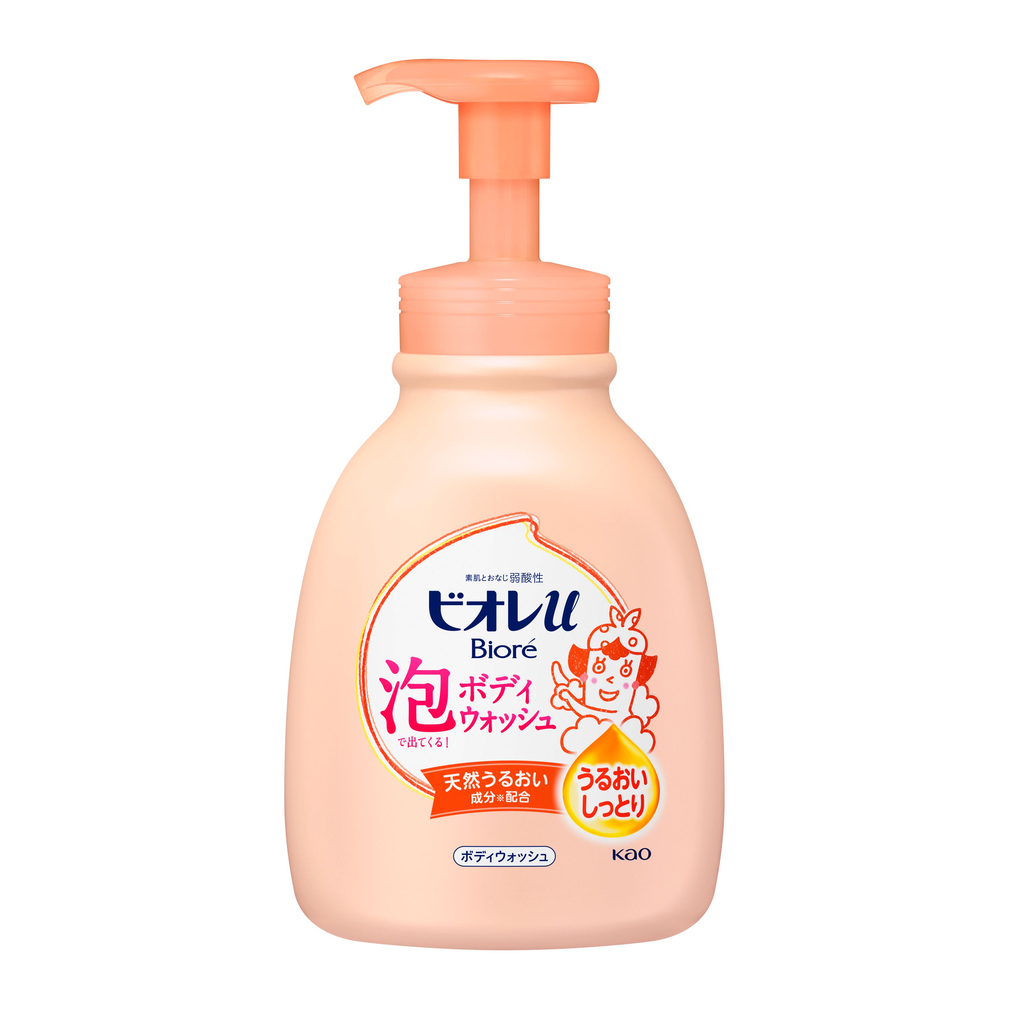 花王 Biore u 泡沫按压沐浴露