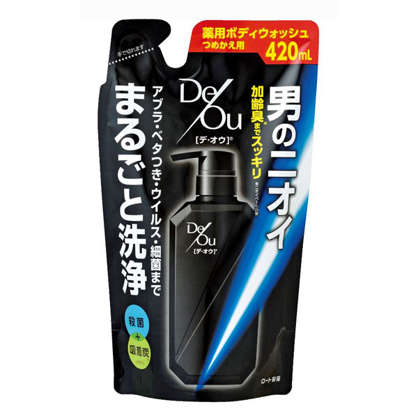 乐敦 De・OU 男士药用净味沐浴露 图2