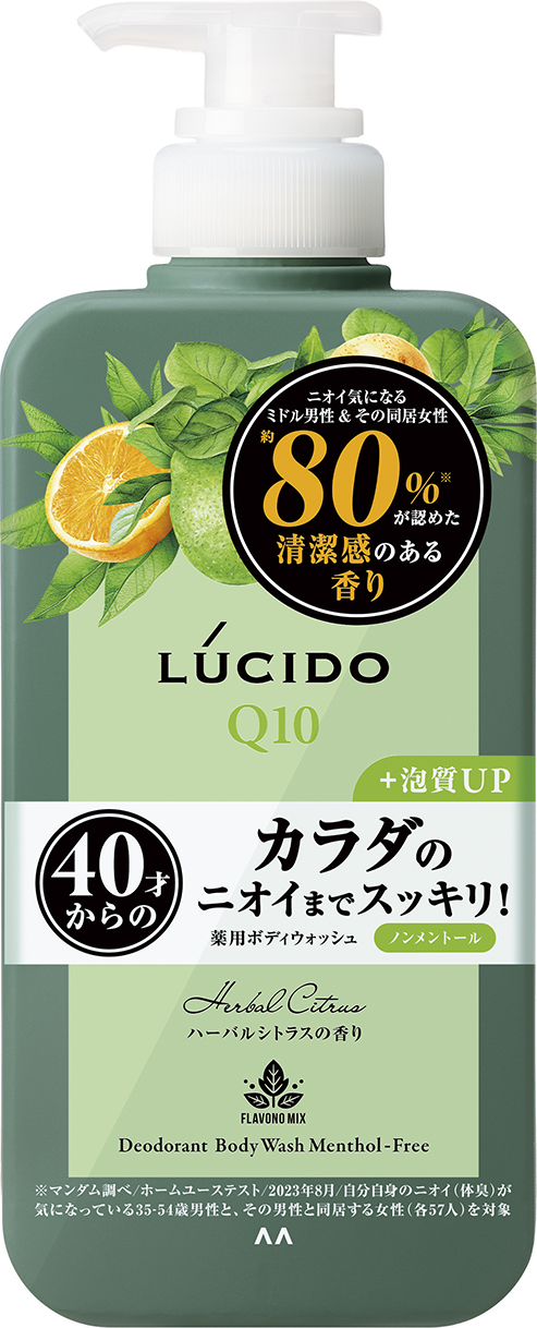 Mandom Lucido 药用净味男士沐浴露 图4